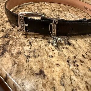 Brighton Leather Belt with Golf Charms